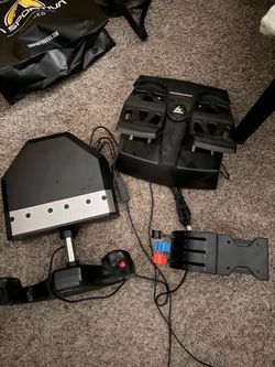 Flight sim set