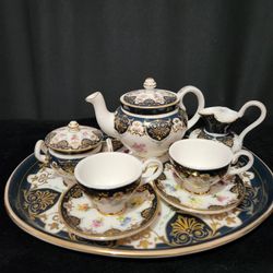 Miniature Porcelain Tea Set