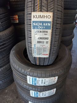 215/65/16 set of 4 tire Kumho installed and balanced š¦š«”