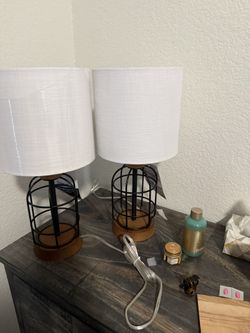 two lamps