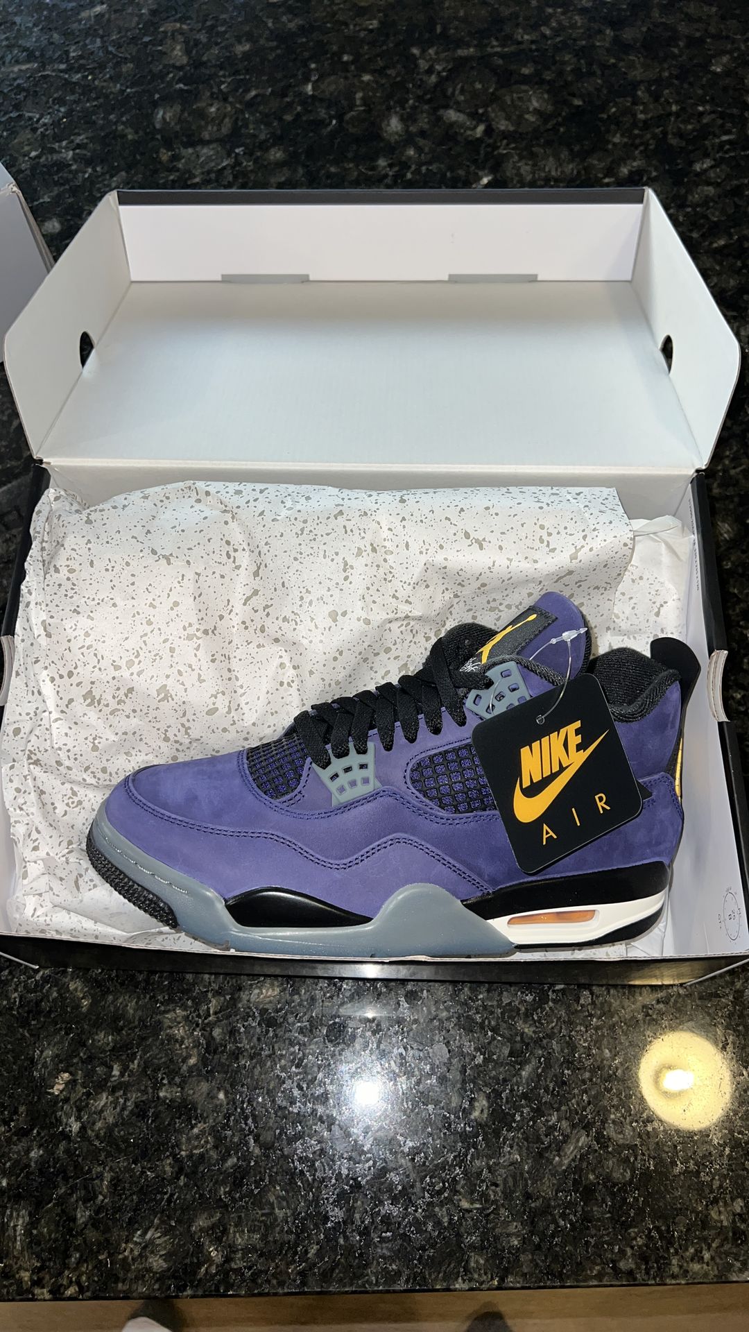 Jordan 4 Lakers