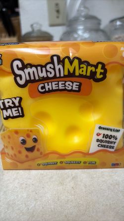 Jumbo cheese squishy