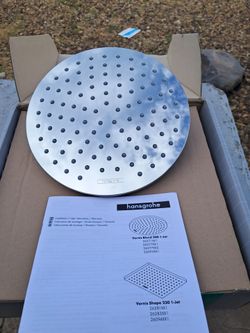 HansGrohe 8" Rain Showerhead