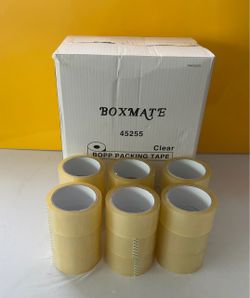 Packing Tape Clear ( Box 18 rolls)