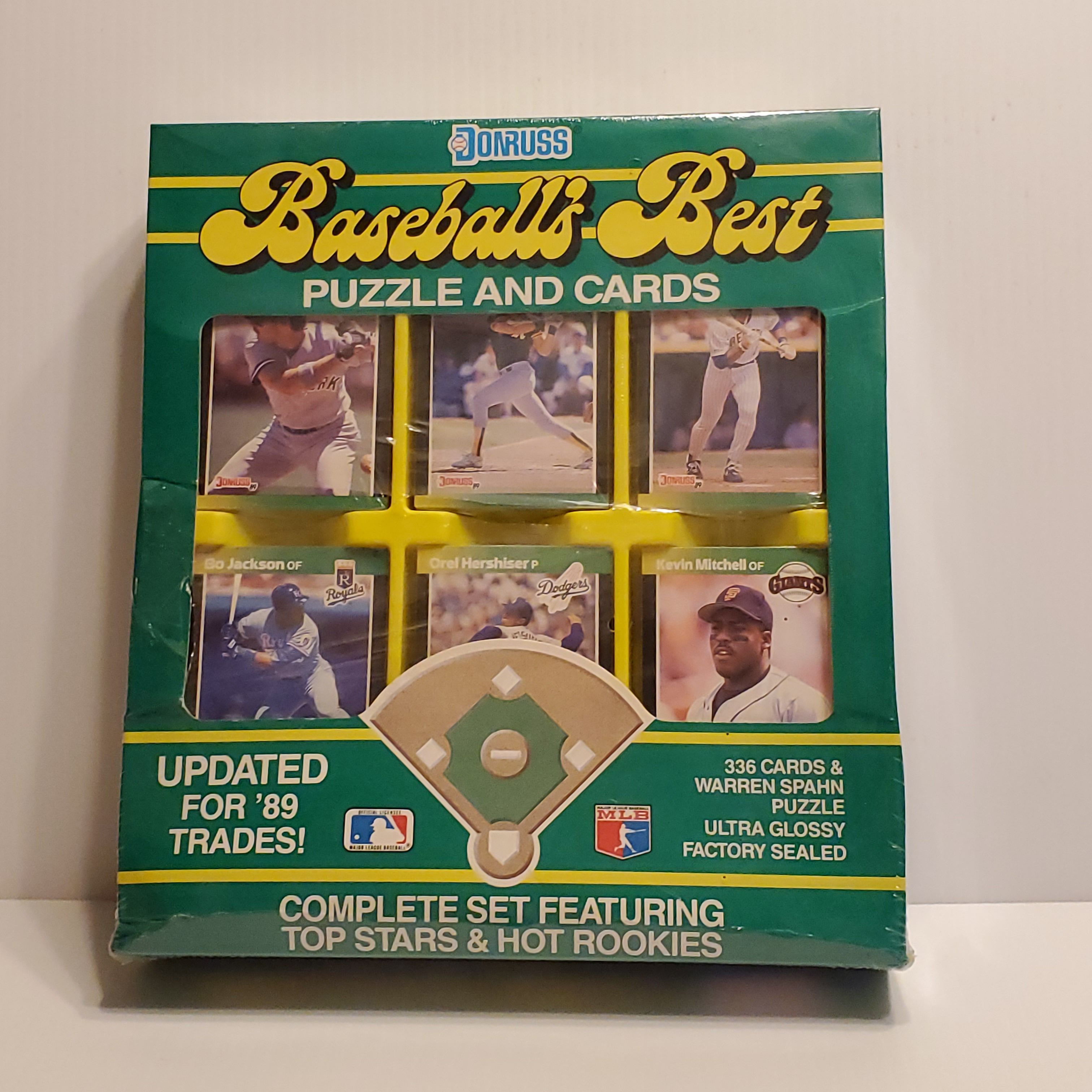 1989 MLB DONRUSS BASEBALL 336 cards. Griffey Jr. Rookie, Sosa. New