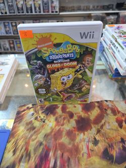 SpongeBob SquarePants Featuring Nicktoons: Globs of Doom (Nintendo Wii, 2008)
