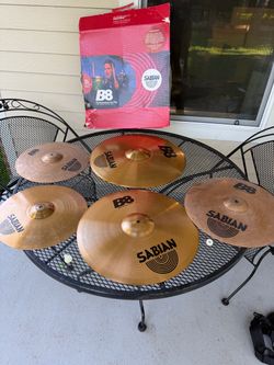 Sabían b8 cymbals