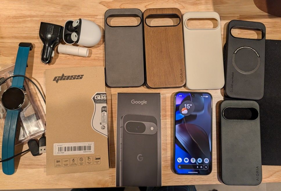 Unlocked Pixel 9 128GB SIM-tray