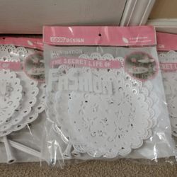 New 3 pack of 3 piece sets Cupcake holders for birthday party, baby shower