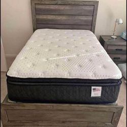 King and Queen Mattresses IN STOCK & $10 Plan Option Available
