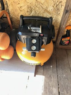 Bostitch 6.0-Gallon Portable Electric 150 PSI Pancake Air Compressor