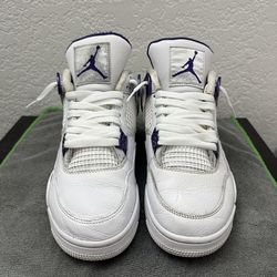 Jordan 4 Metalic Purple