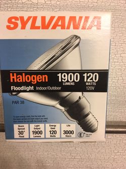 Sylvania halogen floodlight