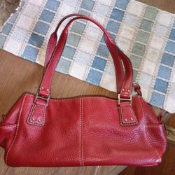 Red Fossil Brand Purse 