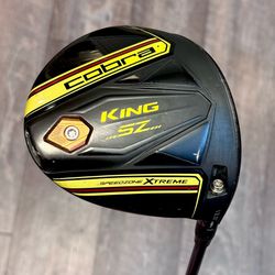 Cobra King SZ Speedzone Xtreme Driver 12.0° HZRDUS Smoke Stiff w HeadCover *Read