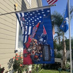 New England Patriots Flag Size 3ftx5ft 