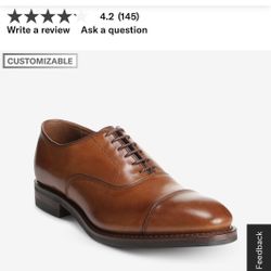 Allen Edmonds Park Avenue Cap-Toe Oxford – Brown Men’s Size 10 D | Dainite Sole