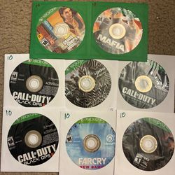 Xbox one Video Games $10 each