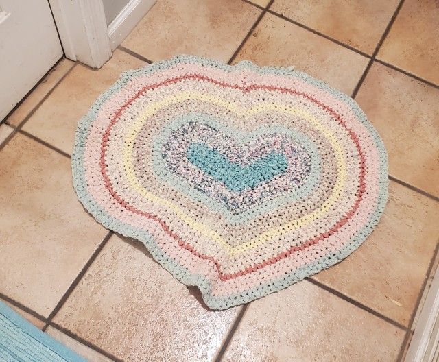 Heart Shaped Rug 