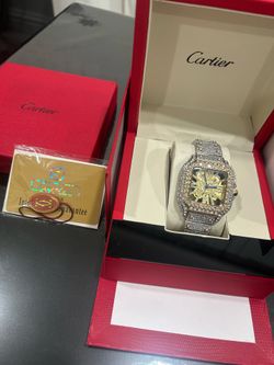 Moissanite watch