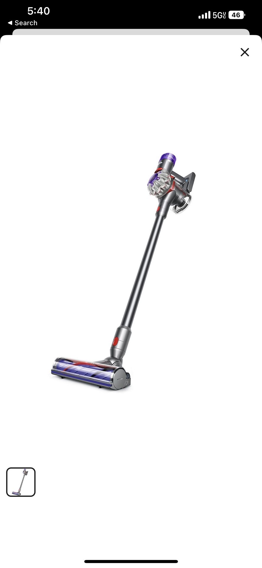 Brand New Dyson Vacuum V8