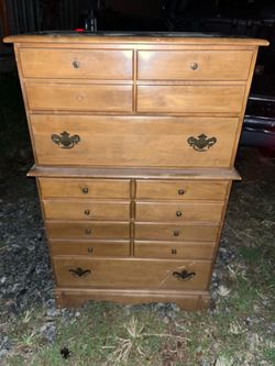 Wooden dresser
