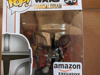 Funko Pop! Star Wars: The Mandalorian (Chrome) Amazon Exclusive