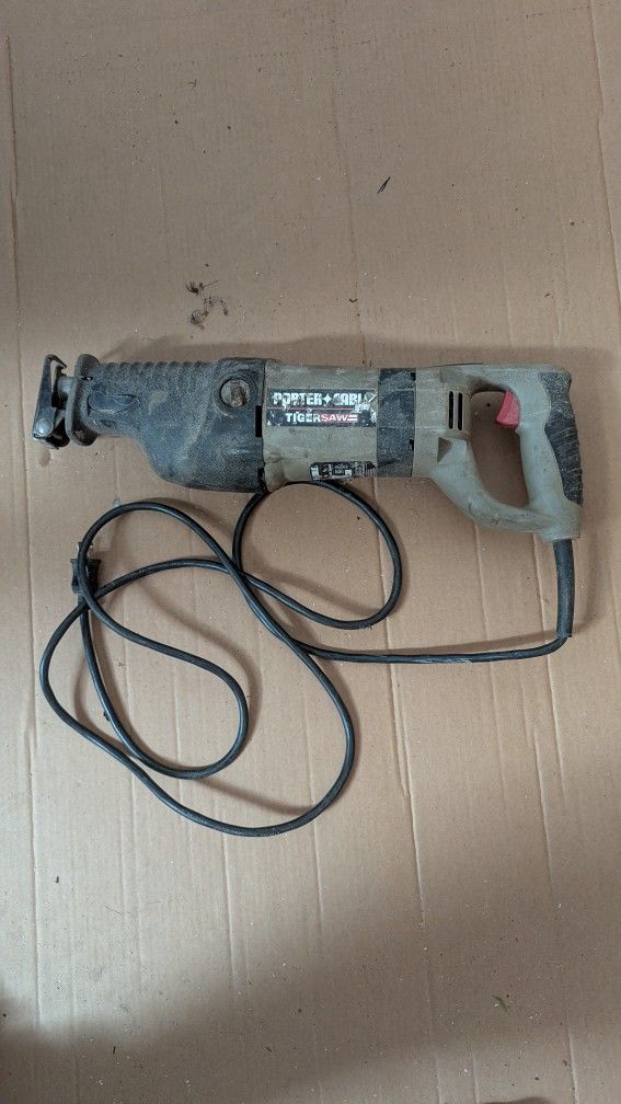 Porter Cable Sawzall, Corded