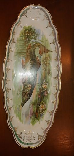 LARGE ANTIQUE SERVING TRAY
