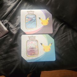 30th Celebration Pokémon Tins