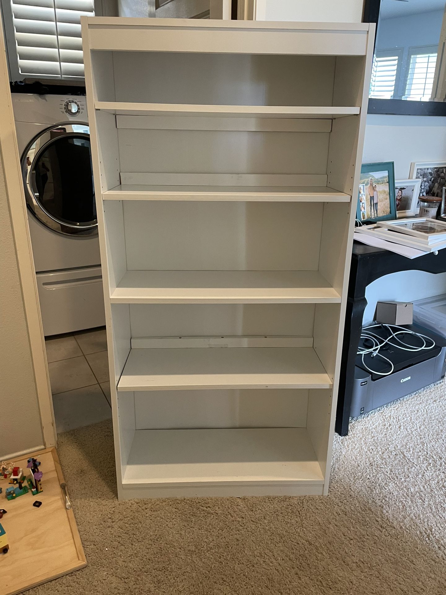 White Book Shelf - Size In Pics
