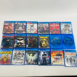 Lot of 18 PlayStation 4 Games