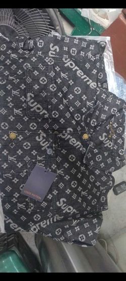 LV/Supreme Denim Jacket Xl & L