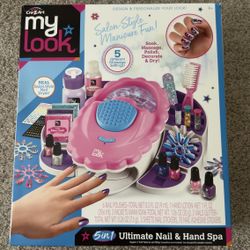 NIB Cra-z-Art My Look Salon style Manicure 5 in 1 ultimate nail & hand spa