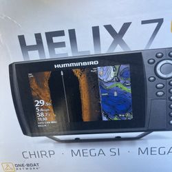 Hummingbird Helix 7 Gen 3 Fish Finder.