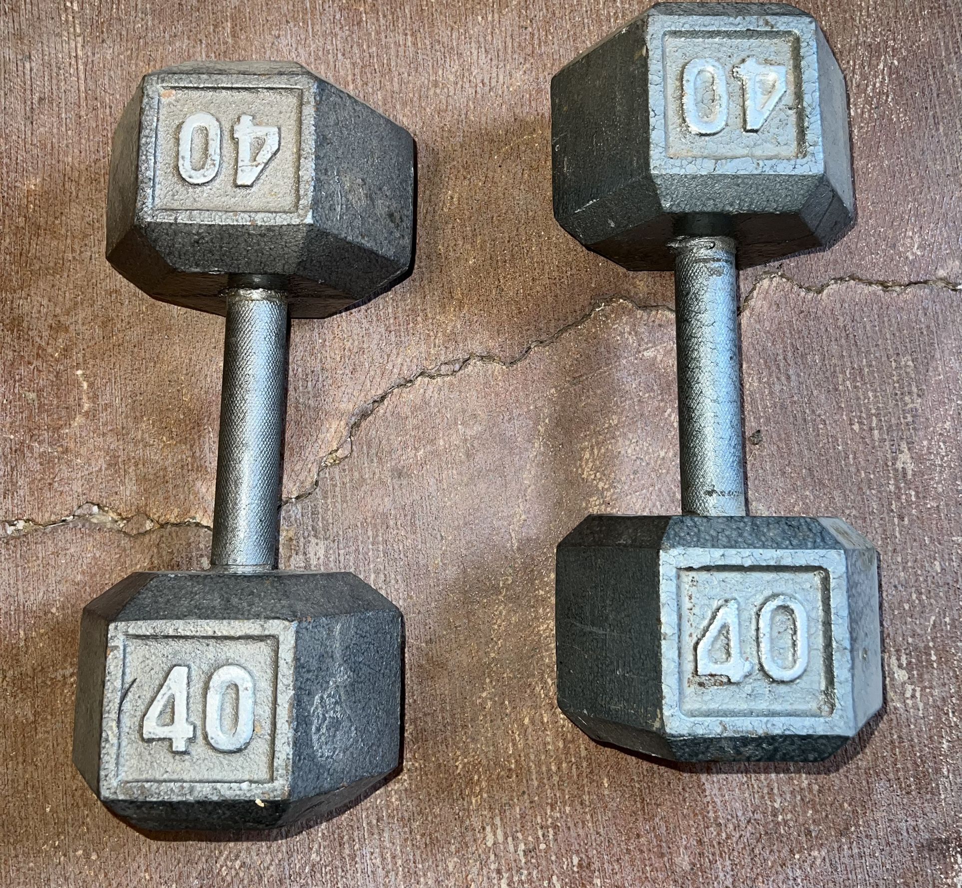 40lbs Barbells