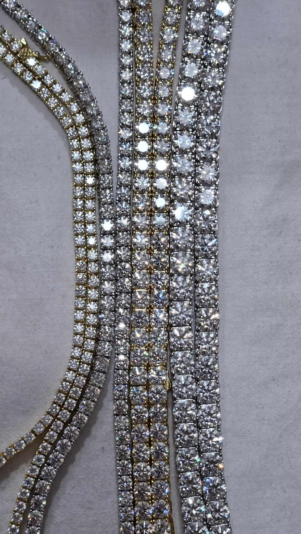 Moissanite Tennis Chains