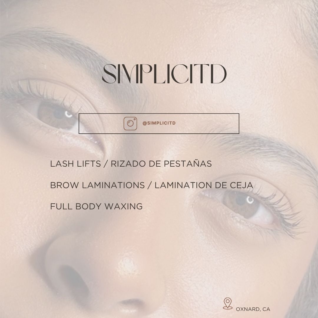 brow lamination/keratin lash lift