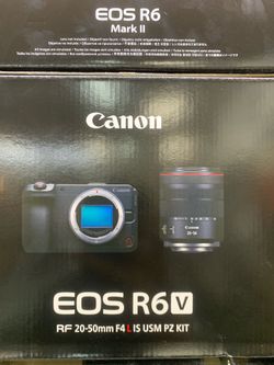 Canon r6V with 20-50 F/4