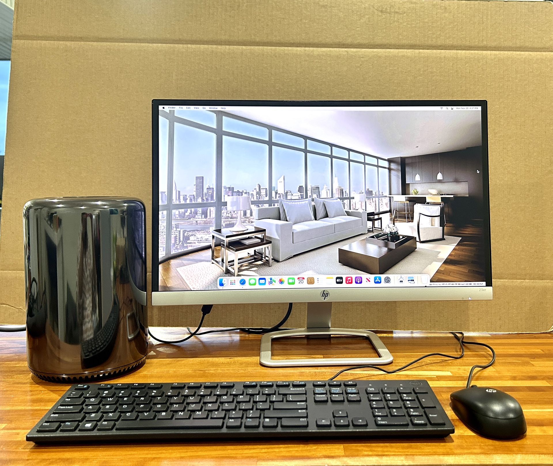 APPLE MAC PRO LATE 2013 3GHz 6CORE XEON E5 64GB 1TB SSD AMD