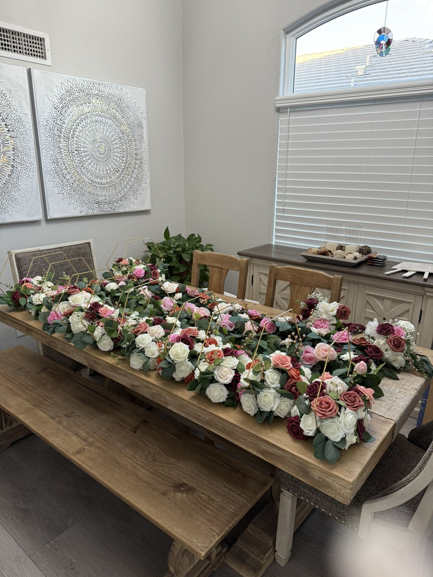 Wedding decorations & Table Arrangements Take All Or Priced Out Individually