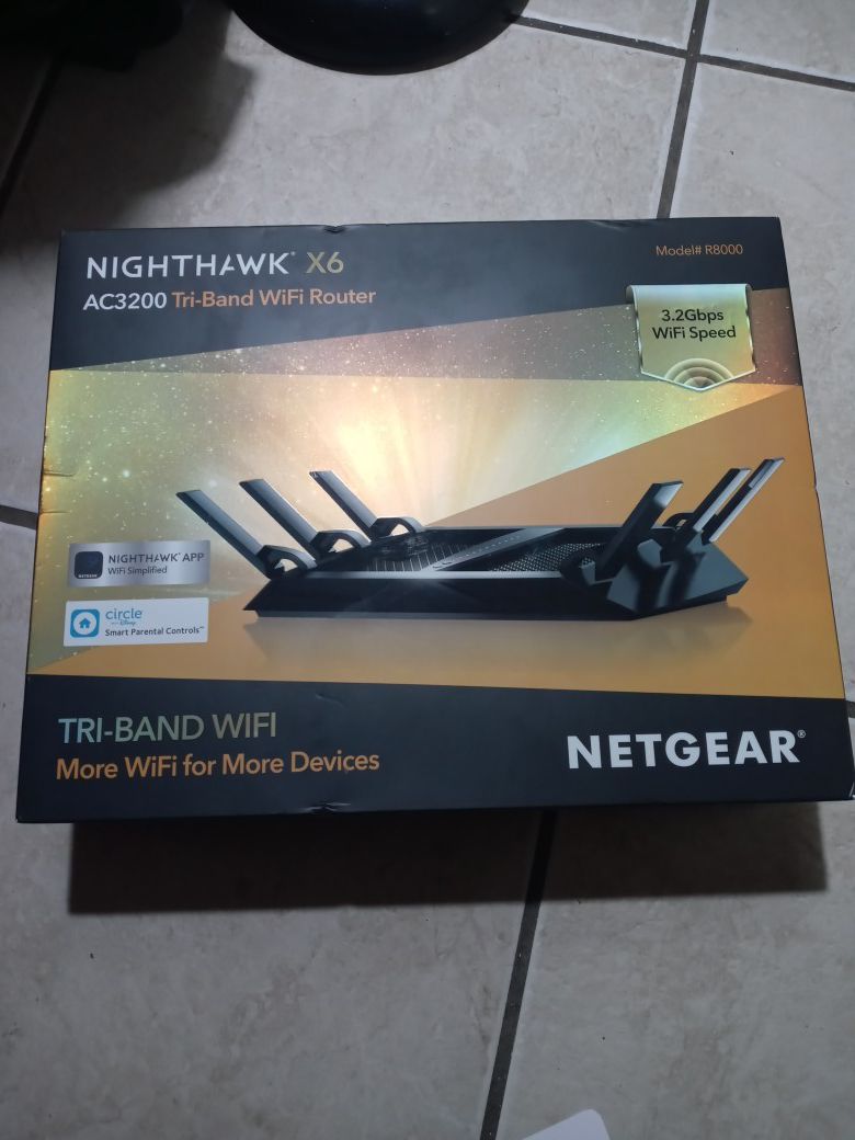Netgear Nighthawk X6 AC3200 Router