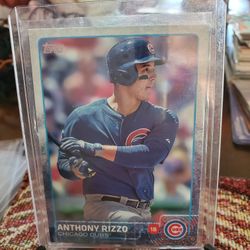 Chicago Cubs Anthony Rizzo 2015 Topps 2016 Donruss Baseball Cards 