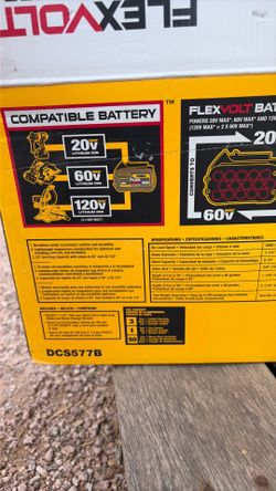 60V Dewalt Saw