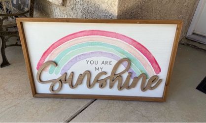 Hobby lobby sunshine wood frame