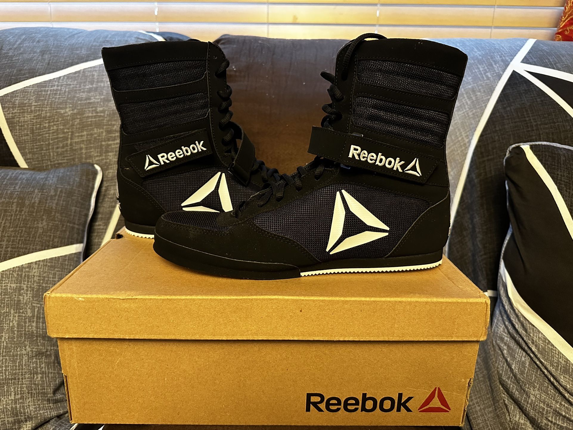 Reebok Boxing Shoes Floyd Mayweather TMT Sz 9.5