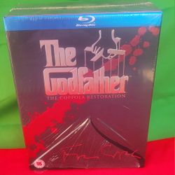 THE GODFATHER THE COPPOLA RESTORATION COMPLETE COLLECTION BLU-RAY BRAND NEW 