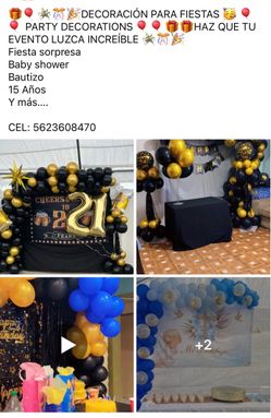 DECORACIÓN DE FIESTAS 🎈