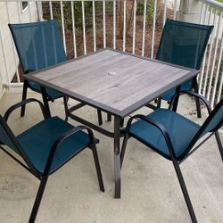 Garden Table and Chairs