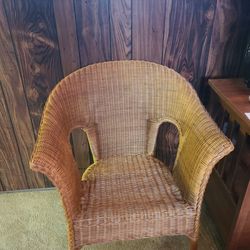 Vintage Wicker Chair